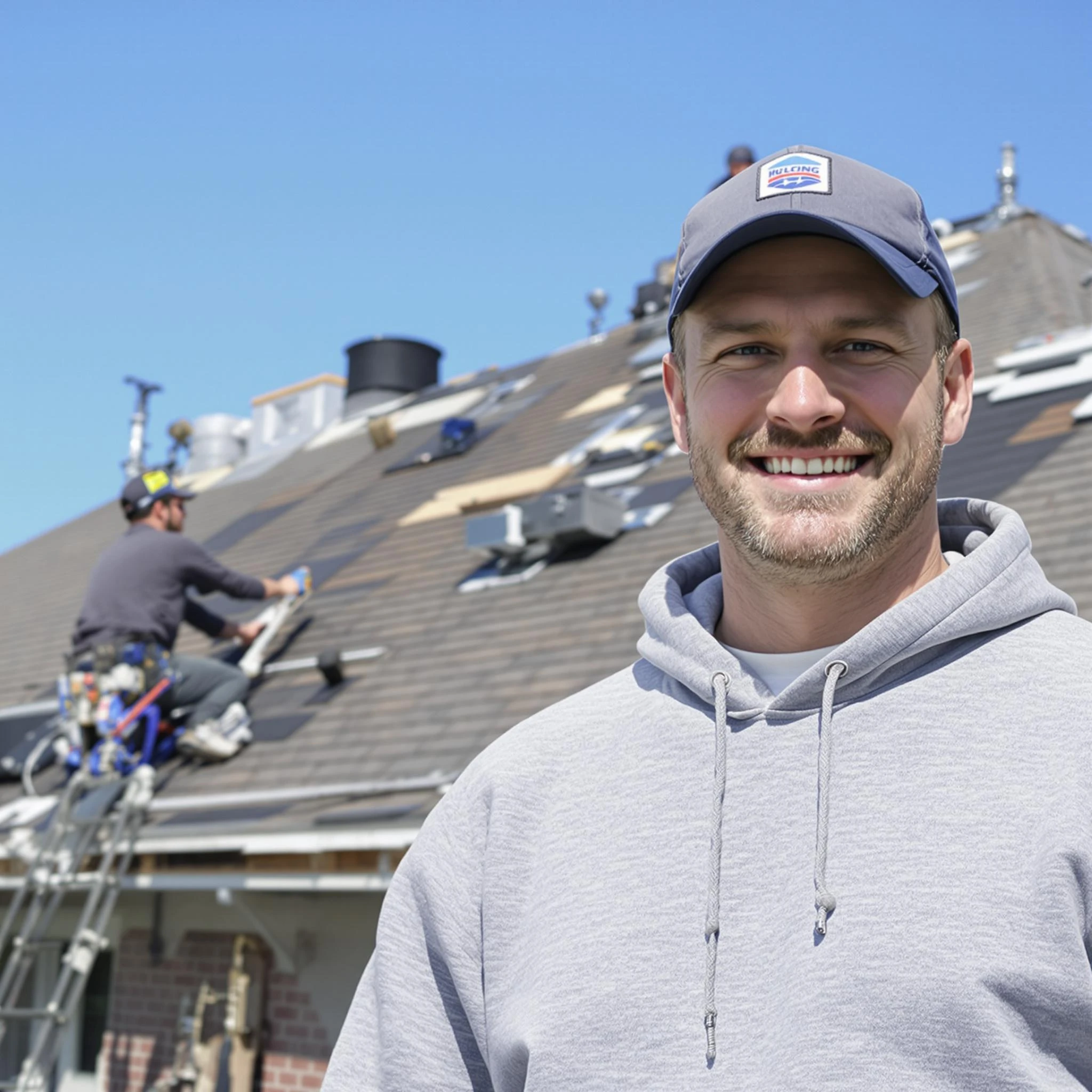 The Lorain Roofing Company team.